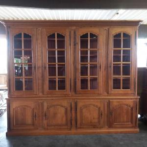 Important Regency Style Woodwork Library From The 18th Century 