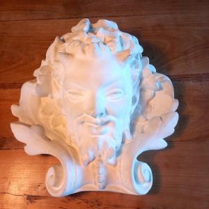 Nineteenth Plaster Mascaron 