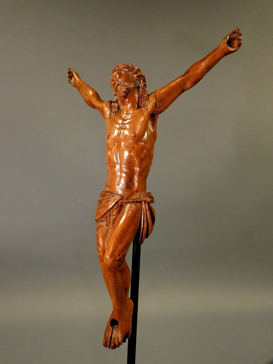 Corpus Christ In Boxwood 18th Century -photo-3