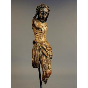 Wooden Christ 16th  Century Haute Epoque