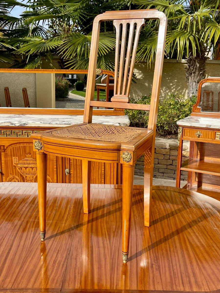 Dining Room Set Style Louis XVI, Circa 1910/1920-photo-8