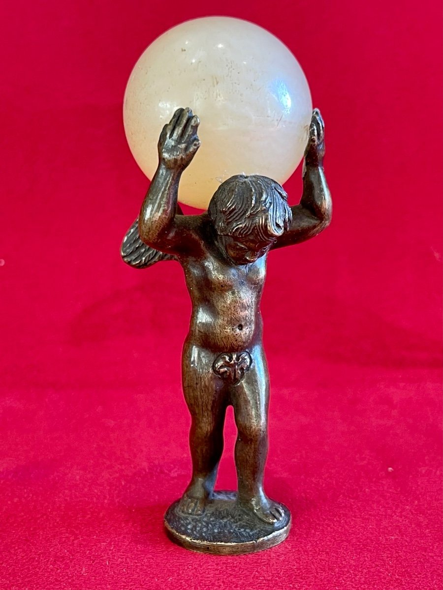 Atlas - Sealing Seal In Bronze And Onyx