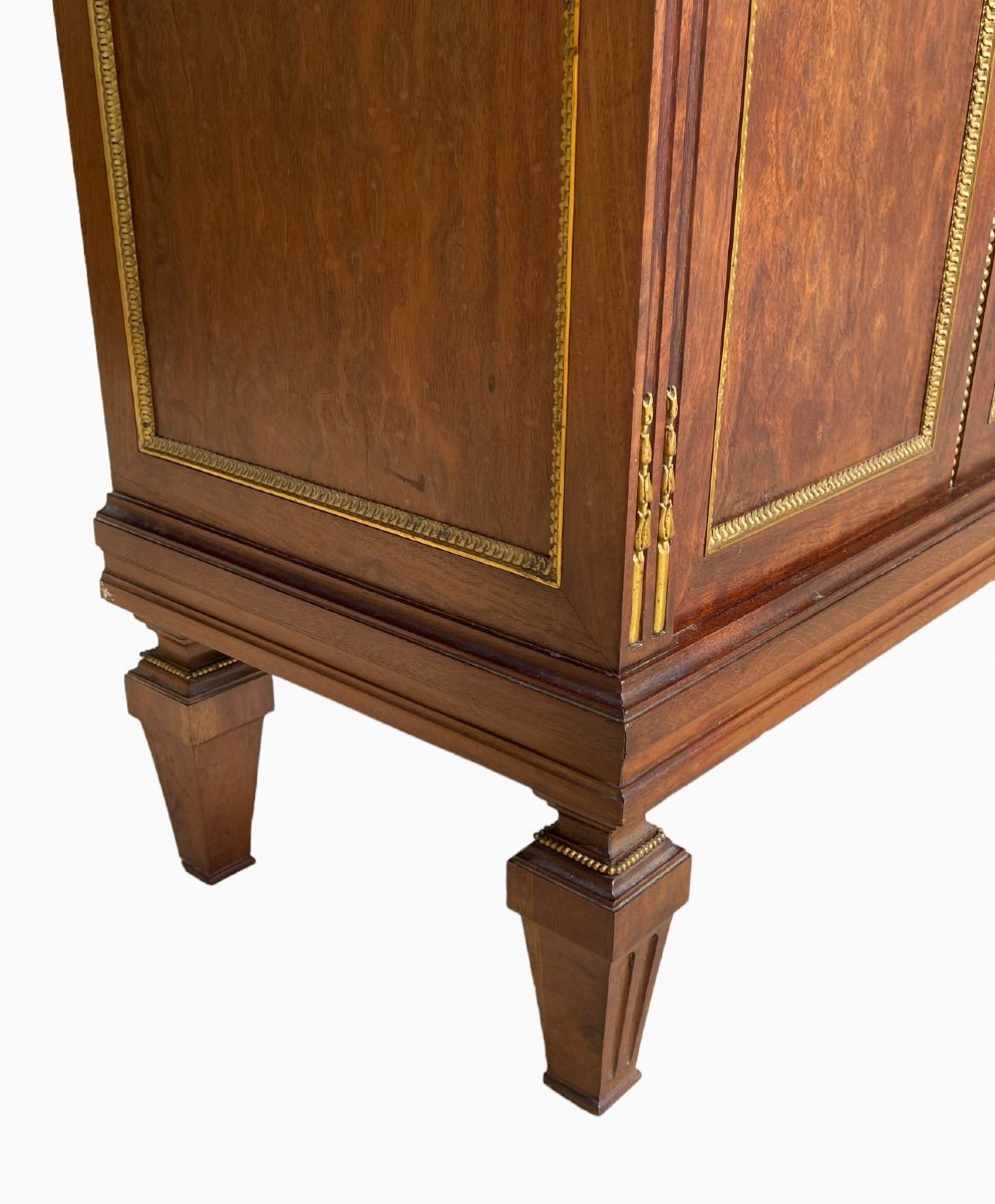 Krieger In Paris - Louis XVI Style Showcase In Mahogany-photo-2