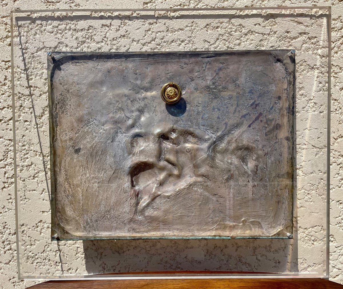 Salvator Dali - Bronze Bas Relief, The Surrealist Horsemen-photo-8