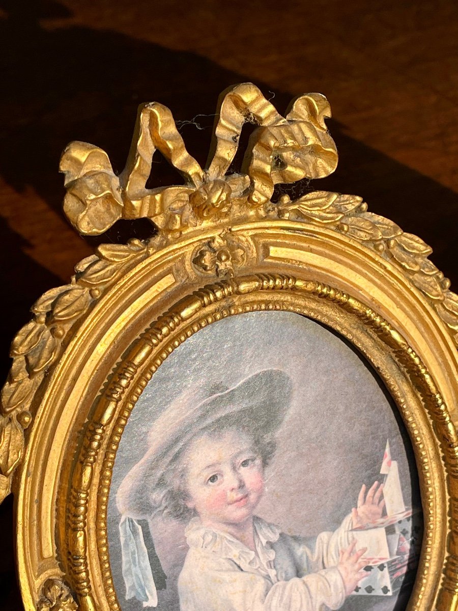 Old Photo Frames In Bronze Louis XVI Style-photo-3