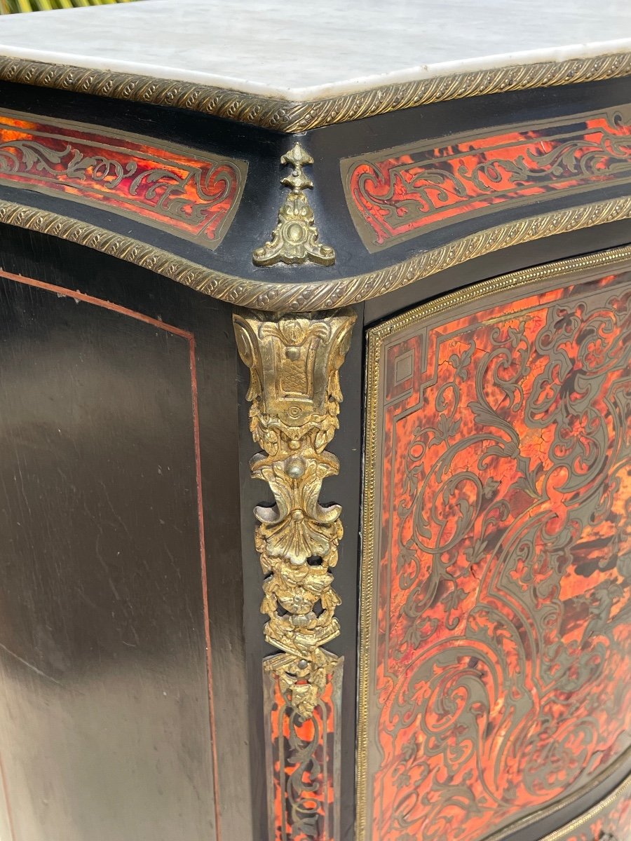 Secretary In Boulle Marquetry-photo-2