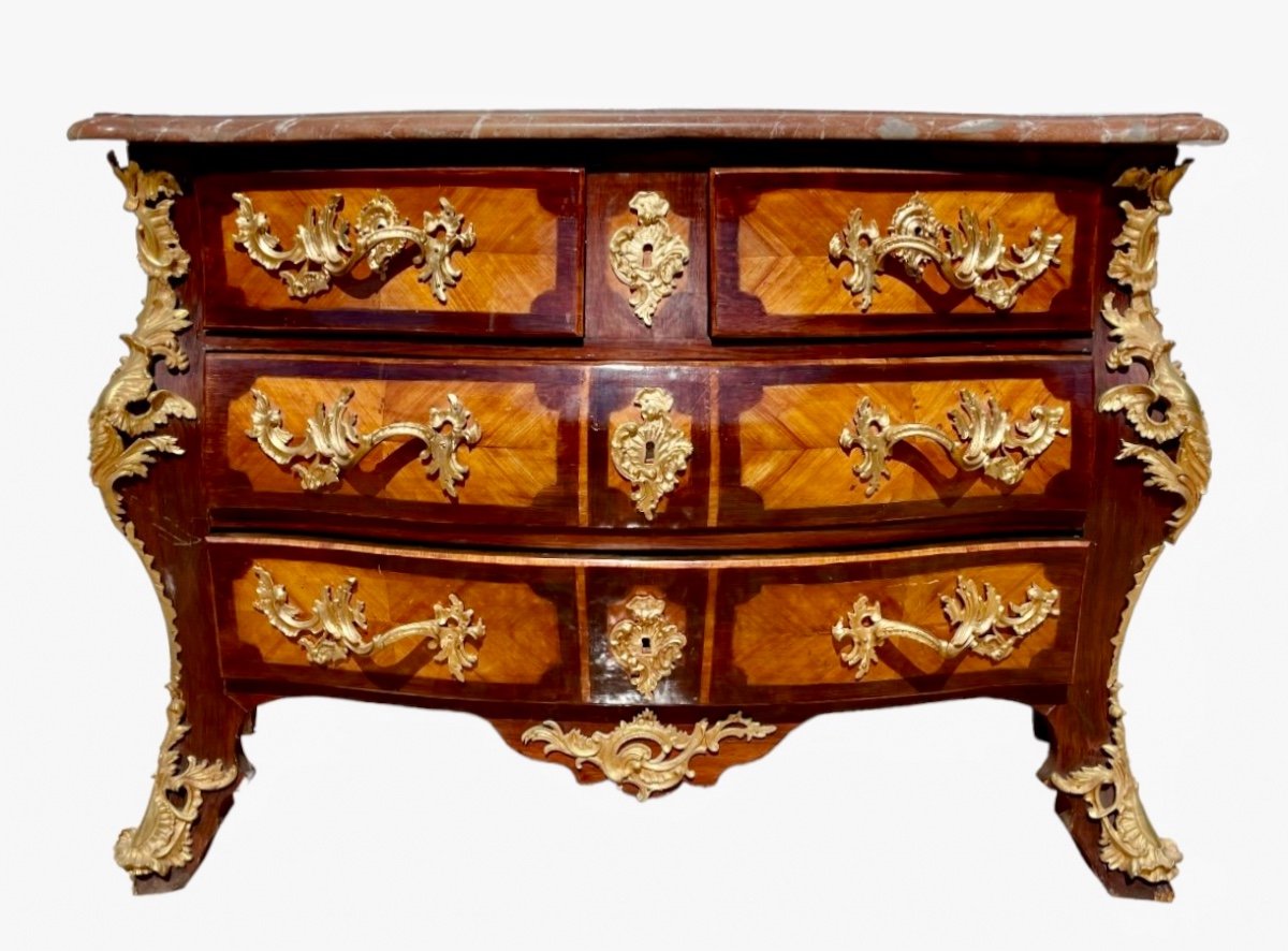 Regency Style Marquetry Commode