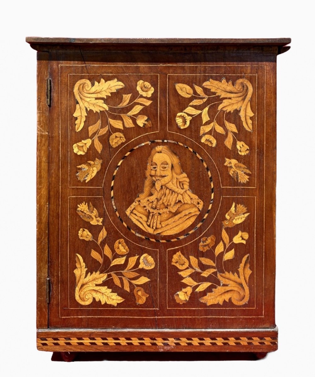 19th Century Marquetry Chest