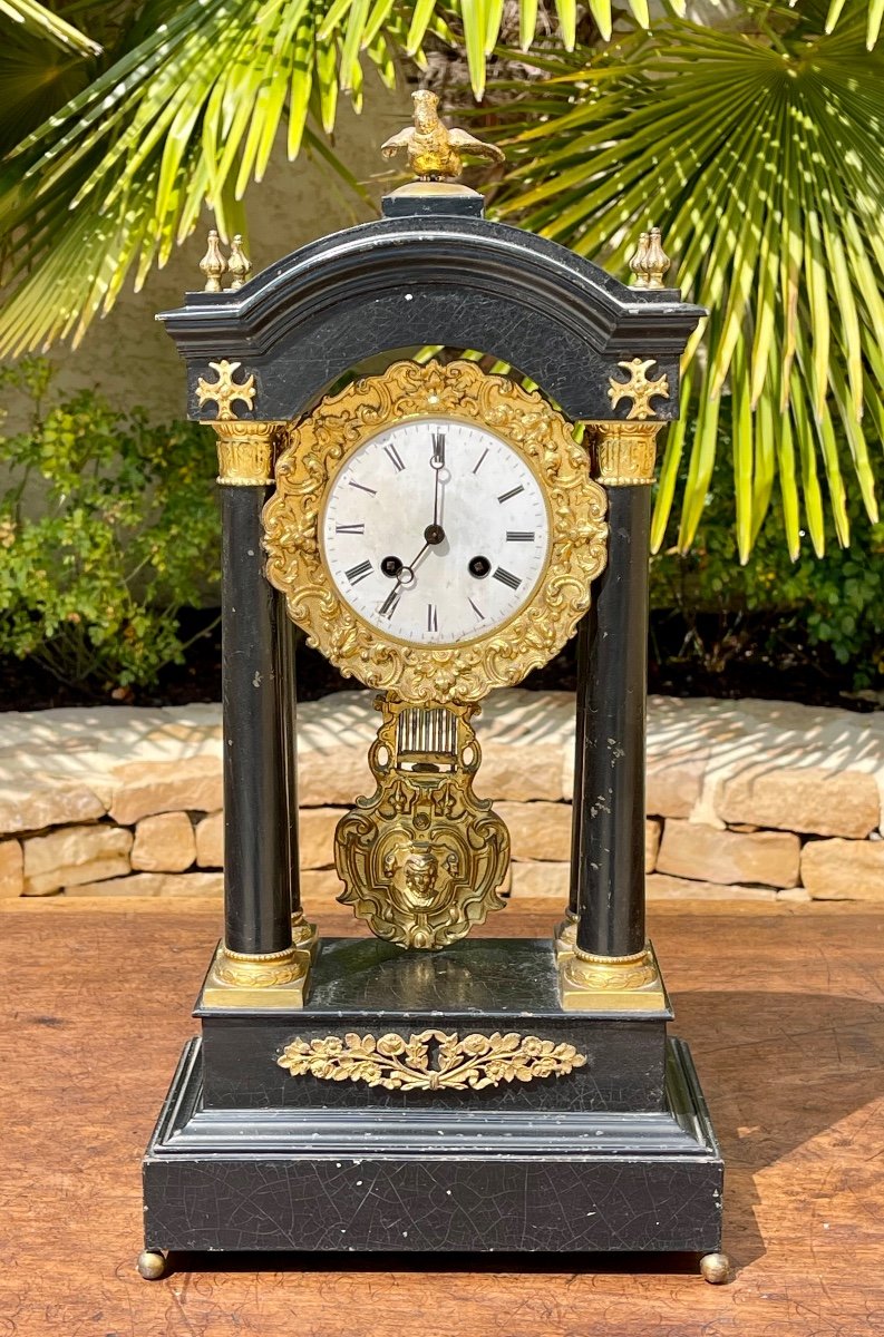 Napoleon III Portico Clock-photo-2
