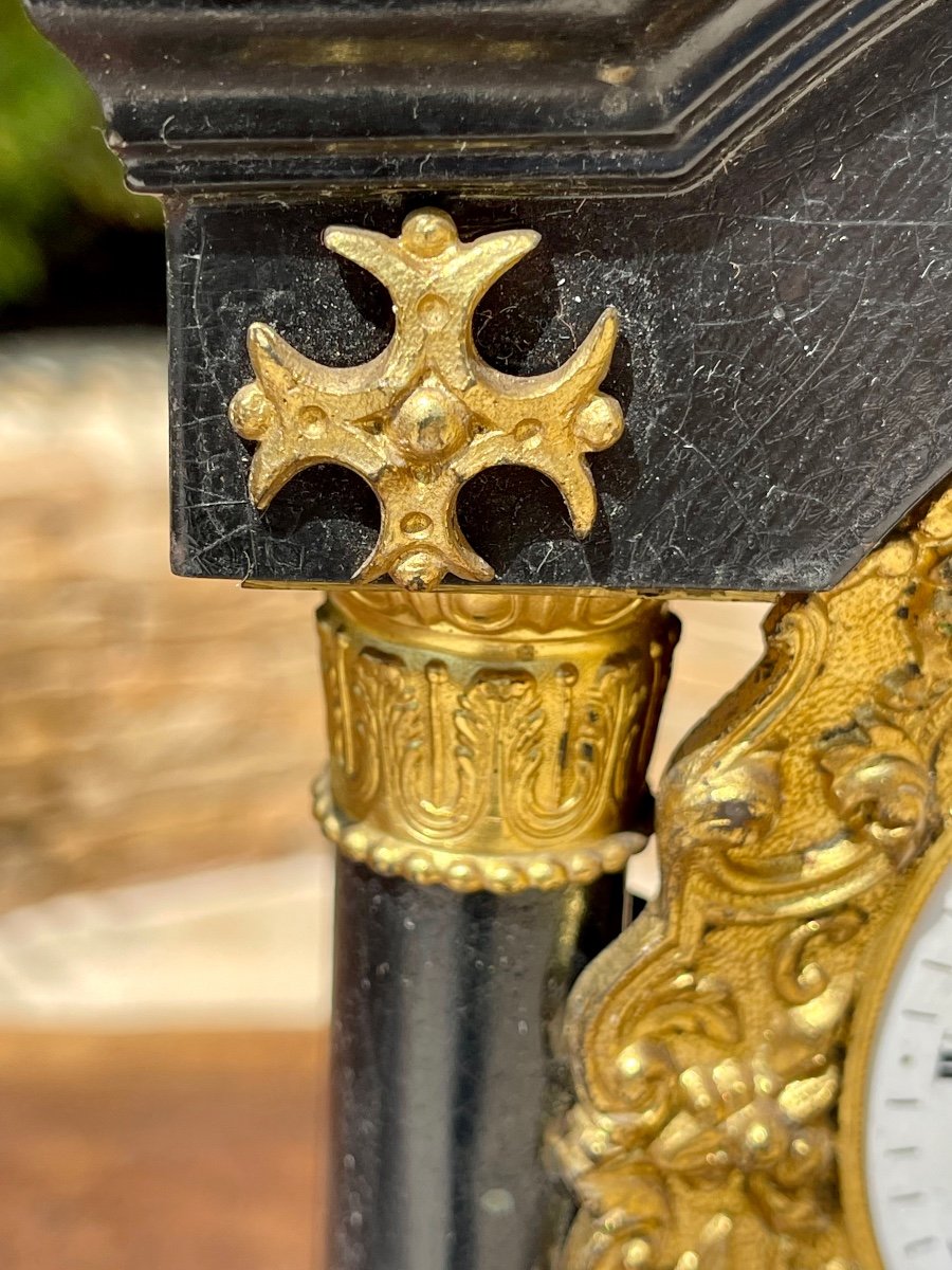 Napoleon III Portico Clock-photo-3