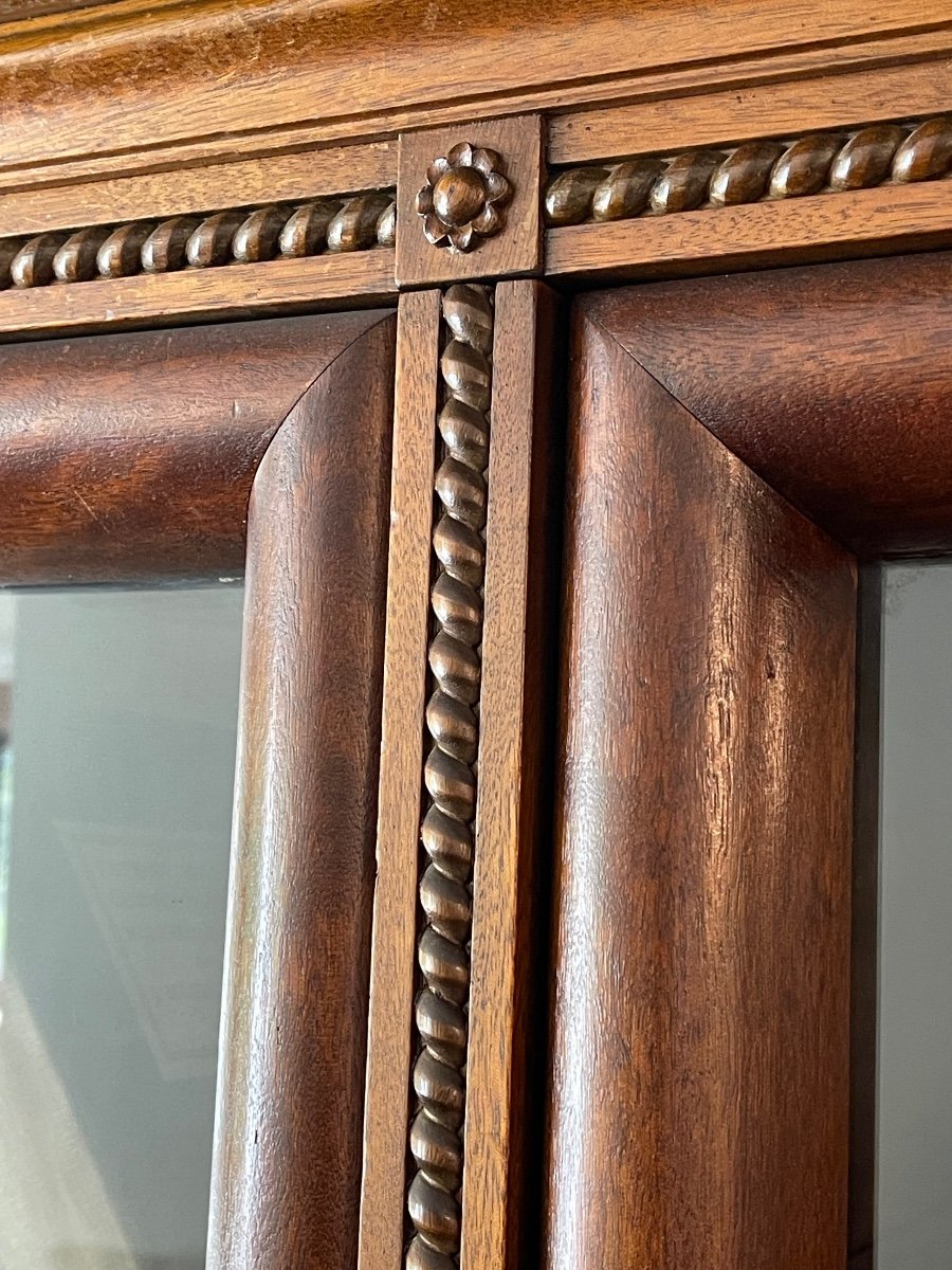 Mahogany Bookcase Circa 1900-photo-1