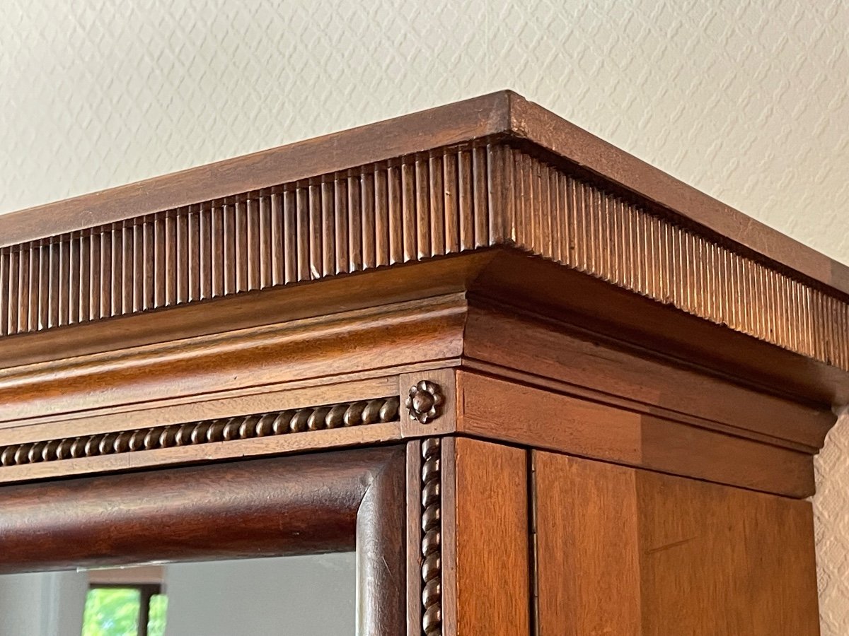 Mahogany Bookcase Circa 1900-photo-2