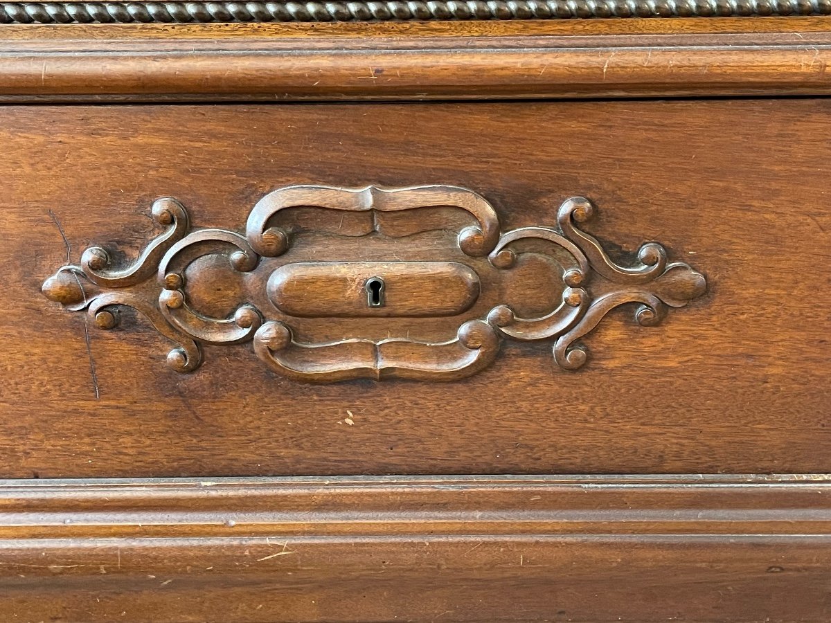 Mahogany Bookcase Circa 1900-photo-4