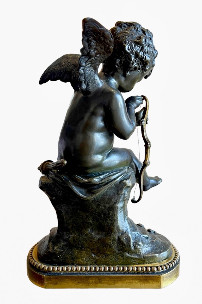 After Charles Gabriel Sauvage - Cupid Tendant His Bow-photo-6