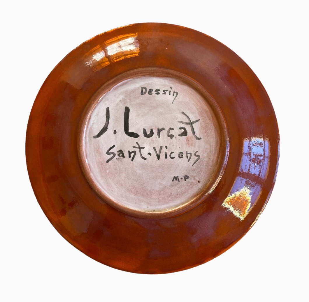 Jean Lurçat - Orange Plate, Sant-vicens-photo-2