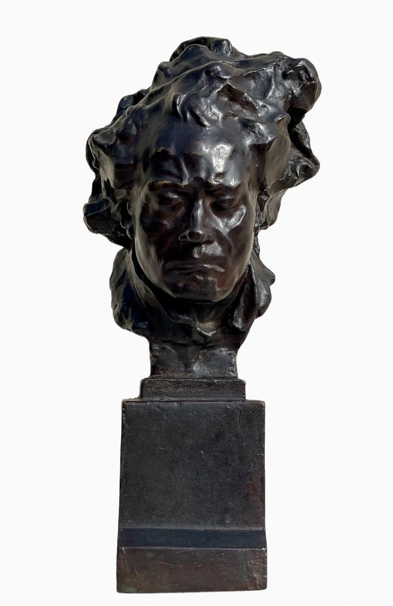 Alfredo PINA - Cire Perdue, Buste de Beethoven
