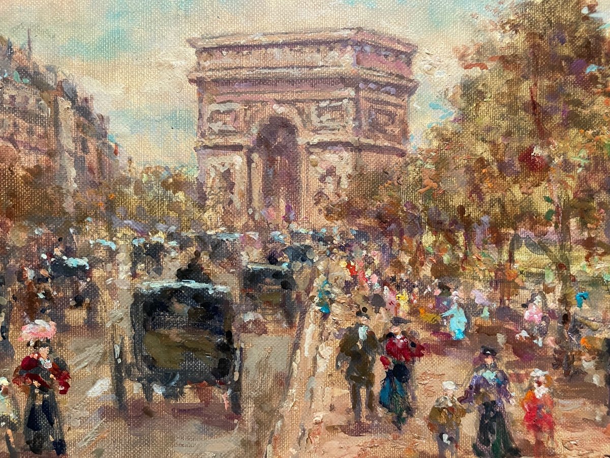 Émile BOYER- Arc de Triomphe à Paris-photo-4