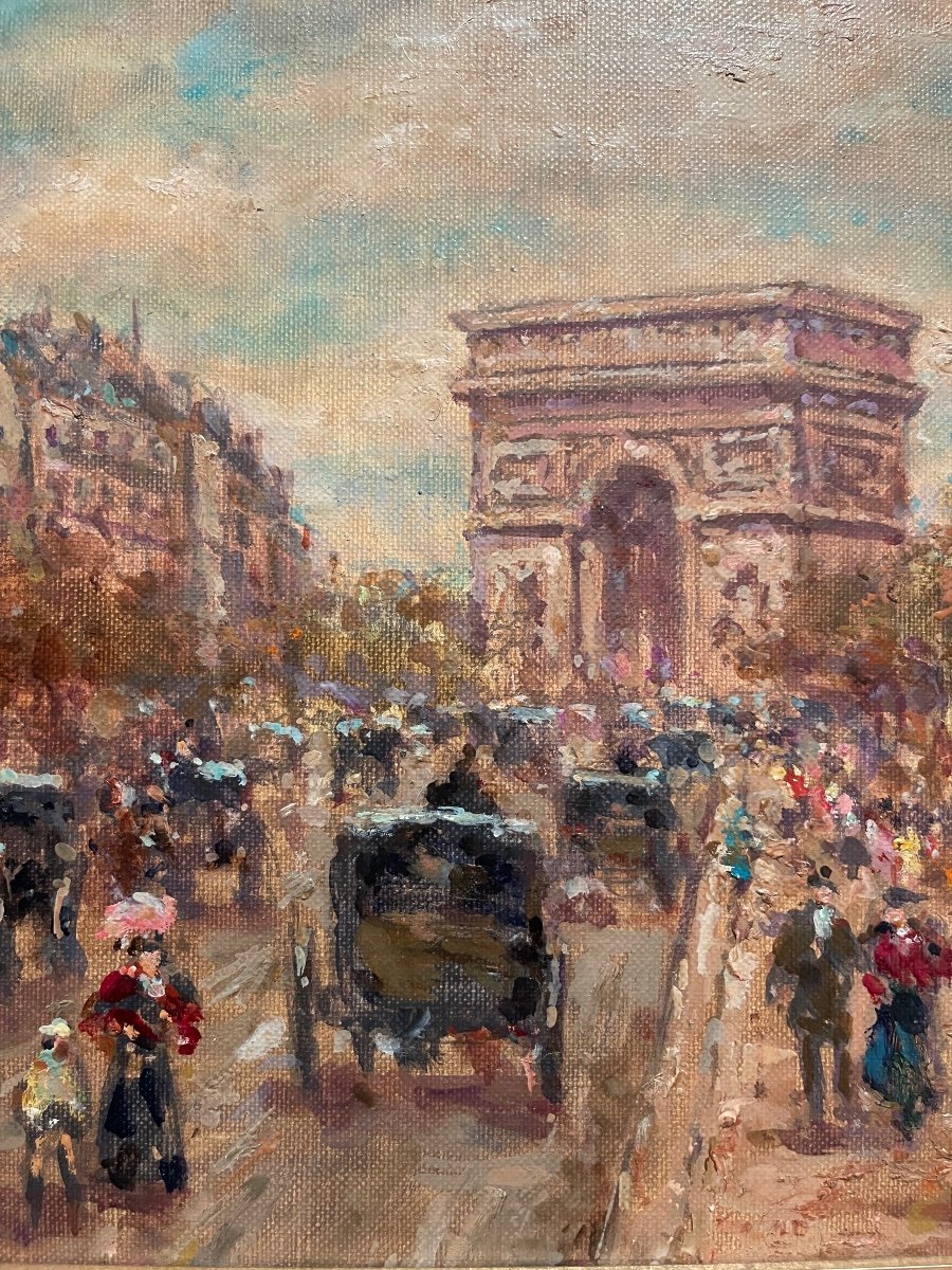 Émile BOYER- Arc de Triomphe à Paris-photo-2