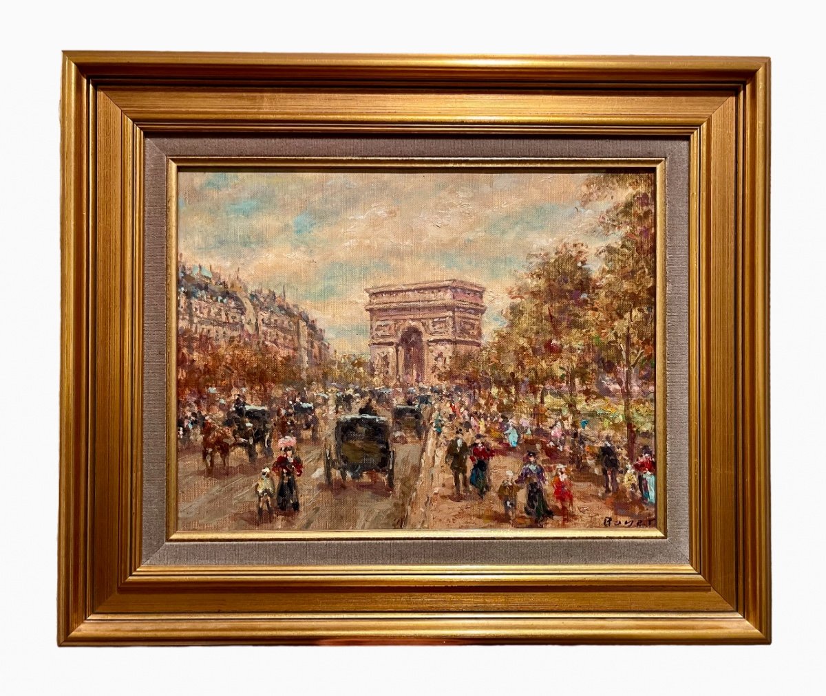 Émile BOYER- Arc de Triomphe à Paris