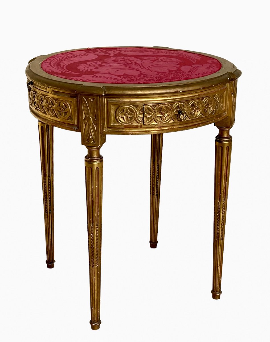 Louis XVI Style Pedestal Table