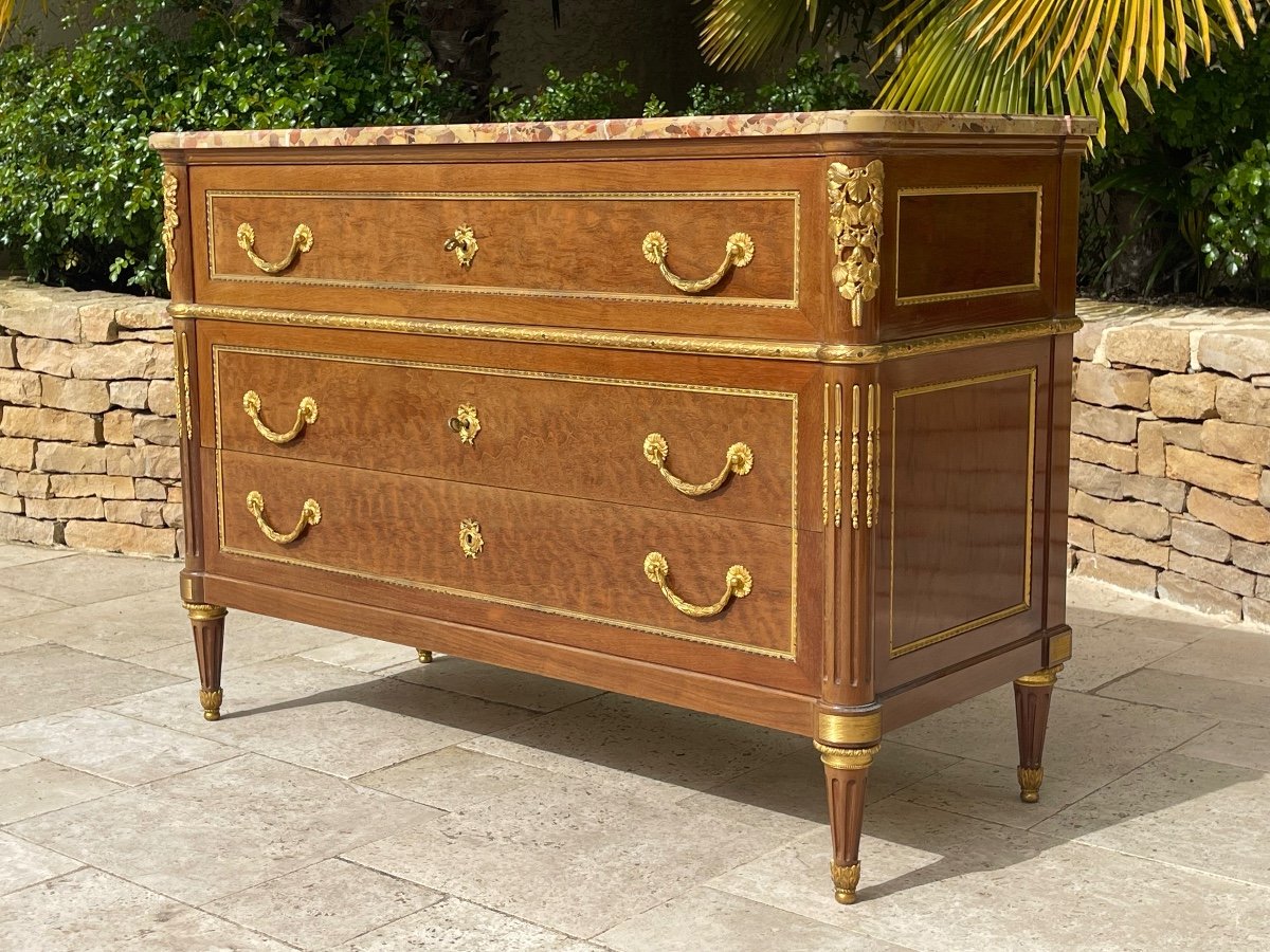 Louis XVI Chest Of Drawers -photo-2