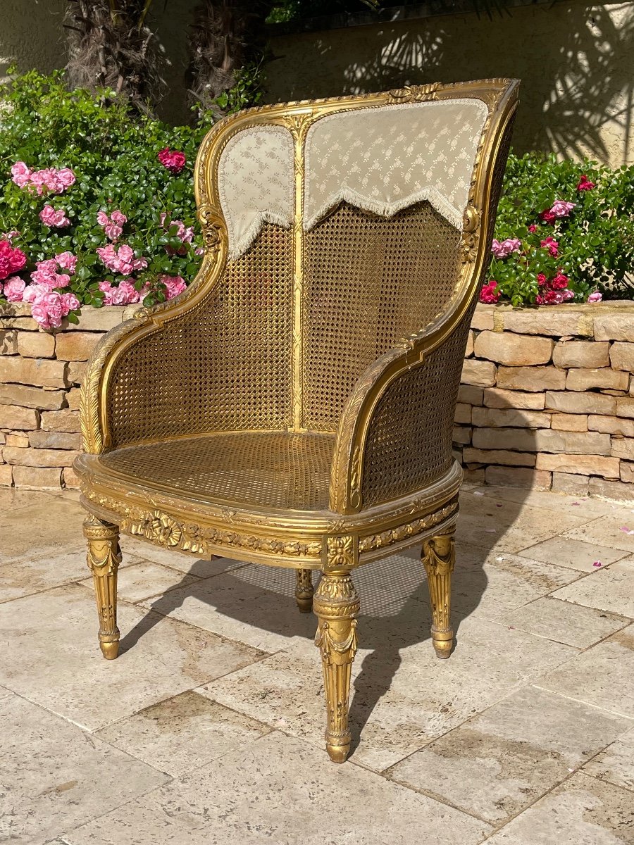 Armchair - Bergère Louis XVI 