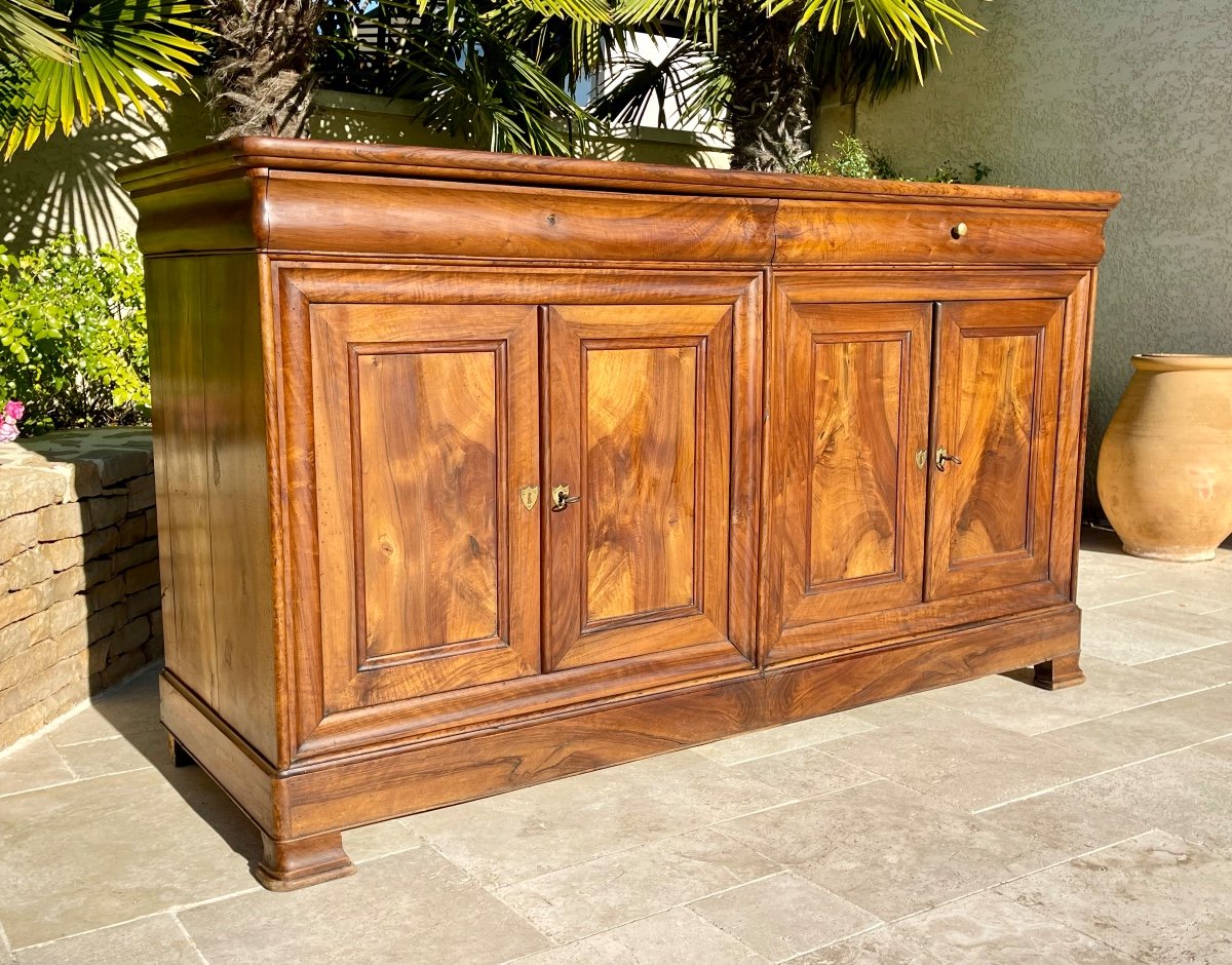 Louis Philippe Sideboard In Walnut -photo-7