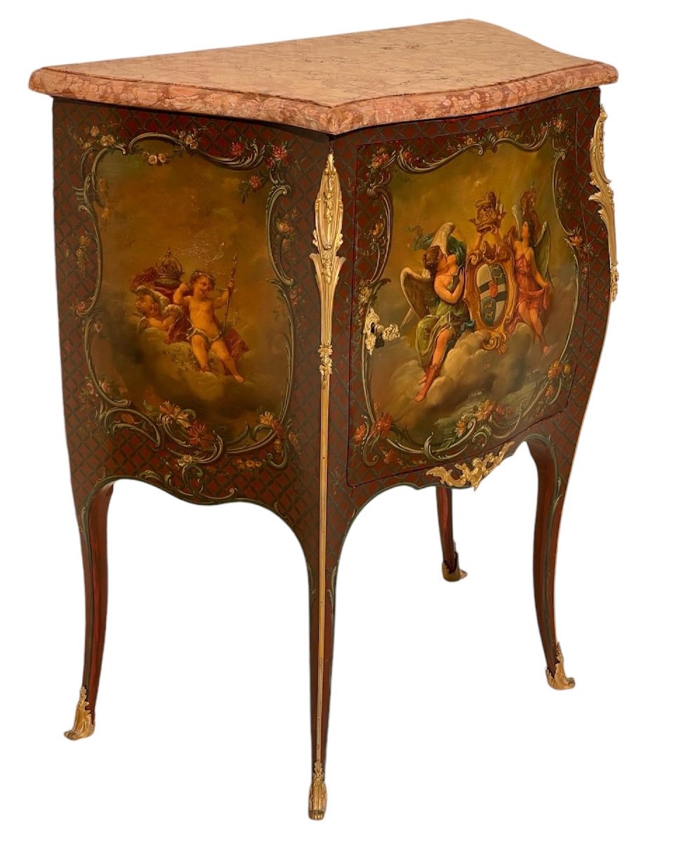 Victor Raulin - Louis XV Chest Of Drawers -photo-2