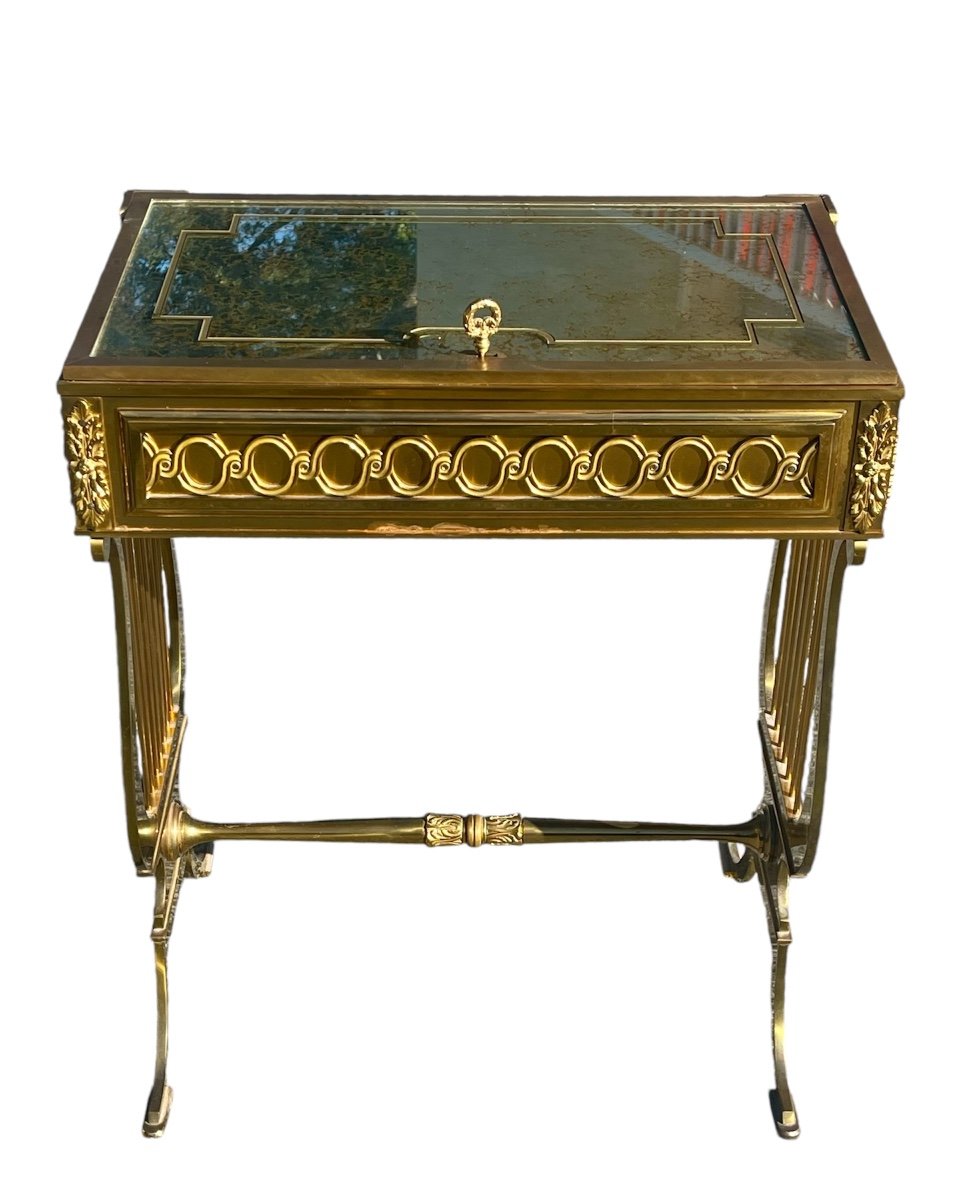 Louis XVI Style Coffee Table-photo-2