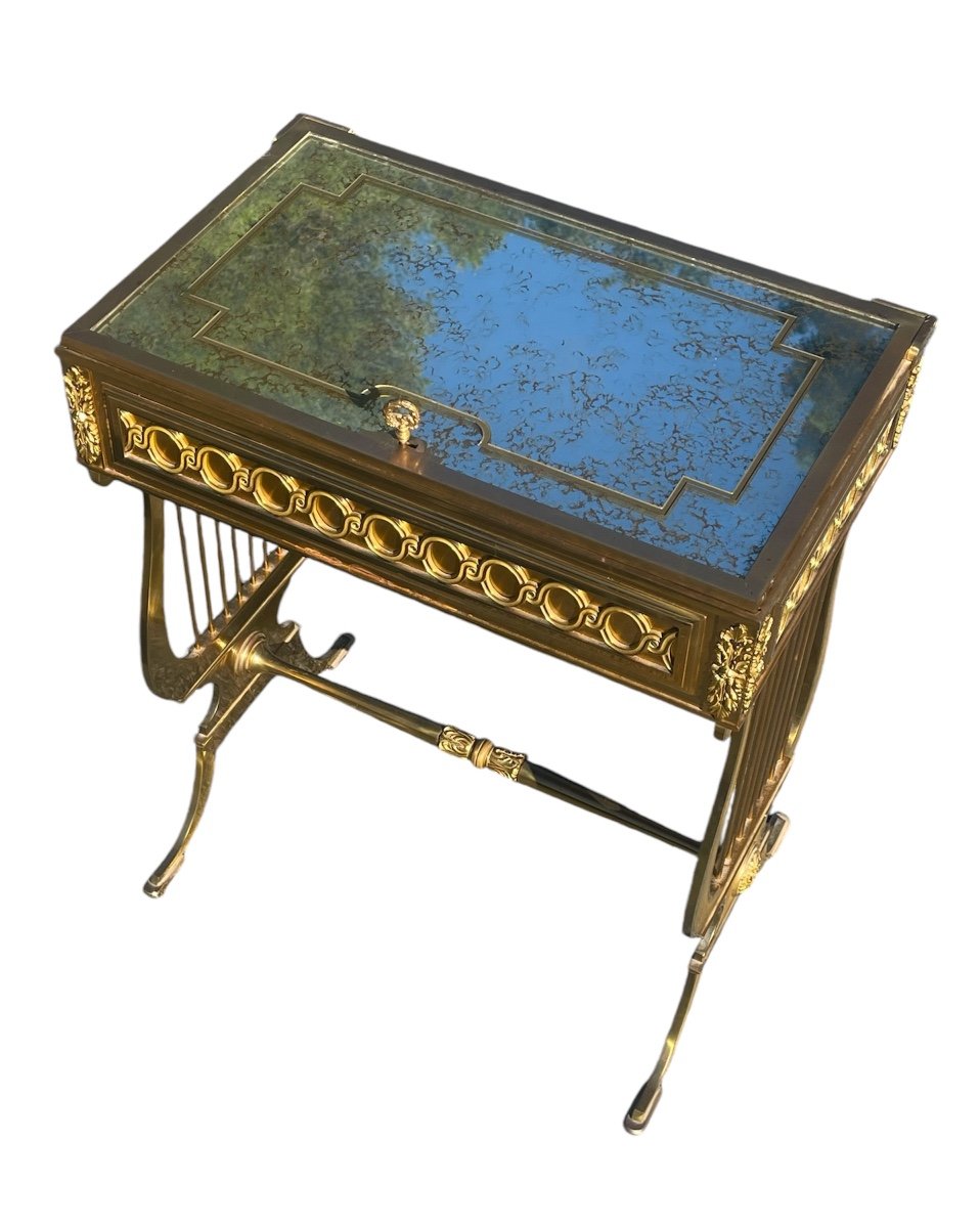 Louis XVI Style Coffee Table-photo-3