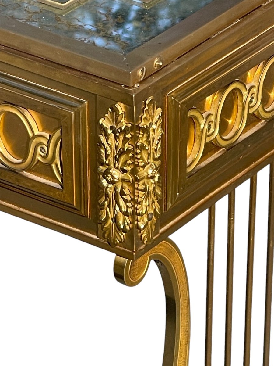 Louis XVI Style Coffee Table-photo-4