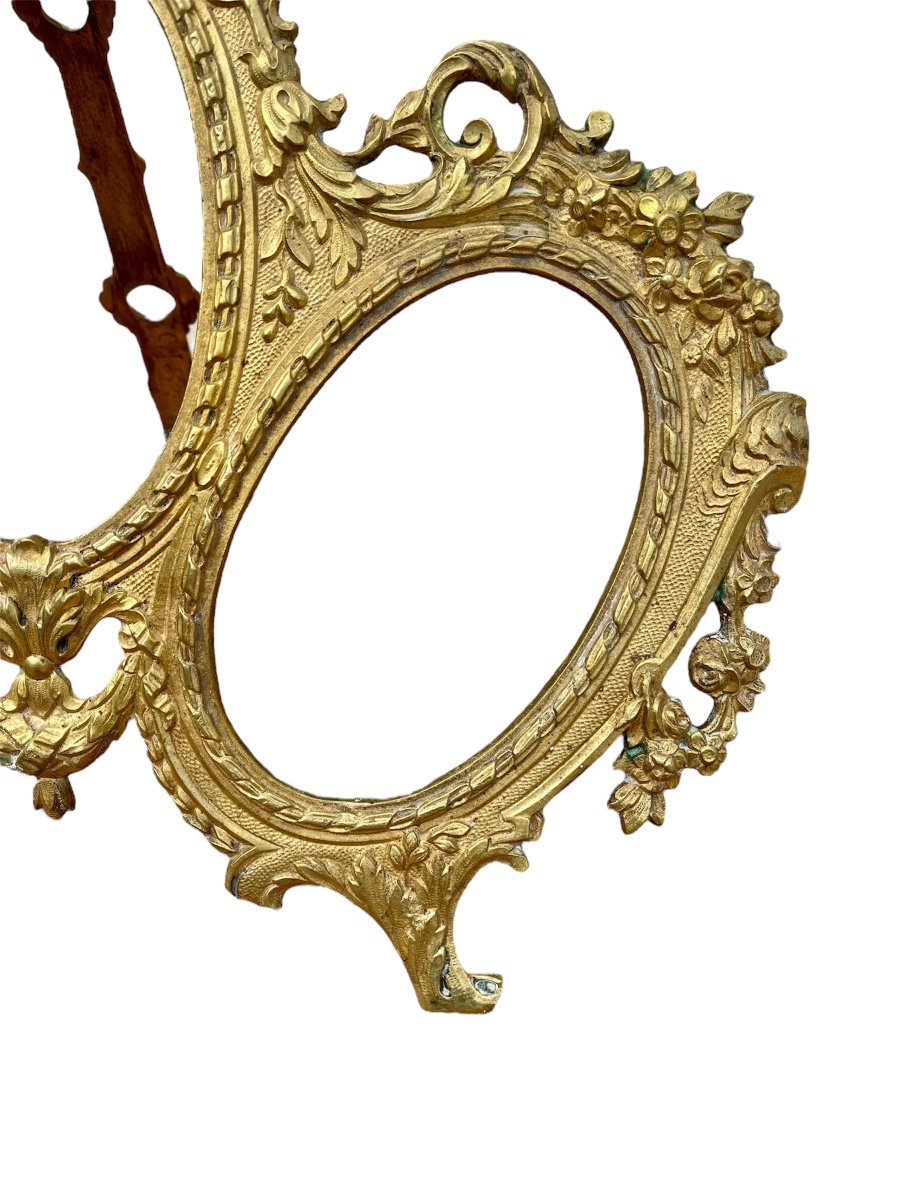 Louis XV Style Bronze Photo Frame-photo-1