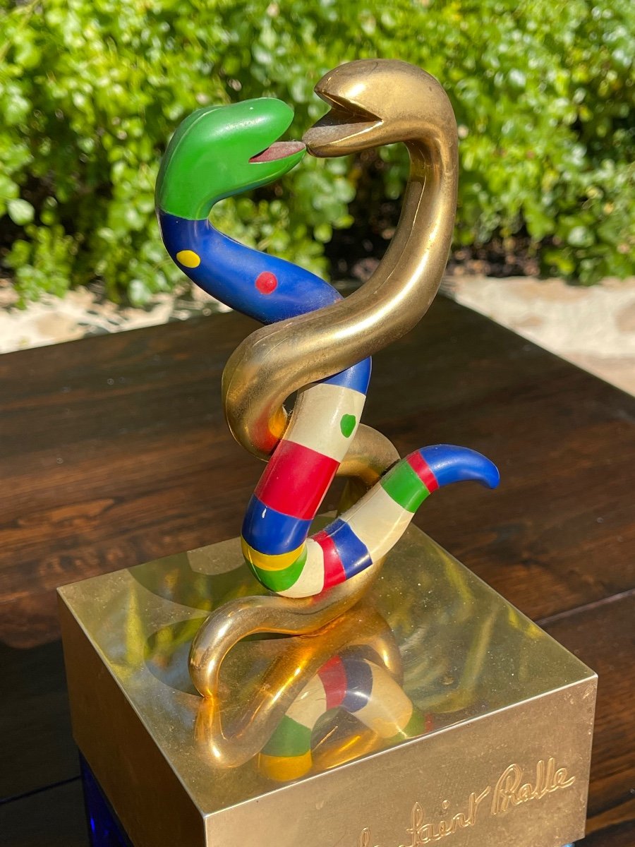 Niki De Saint-phalle - The Dance Of The Snake, Factice & Miniature-photo-2