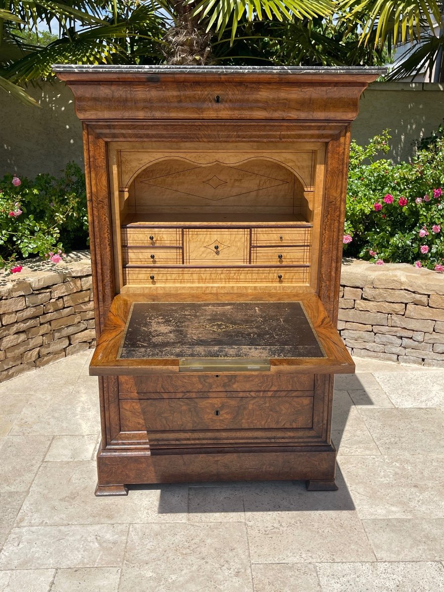 Commode Et Secrétaire Louis Philippe -photo-3