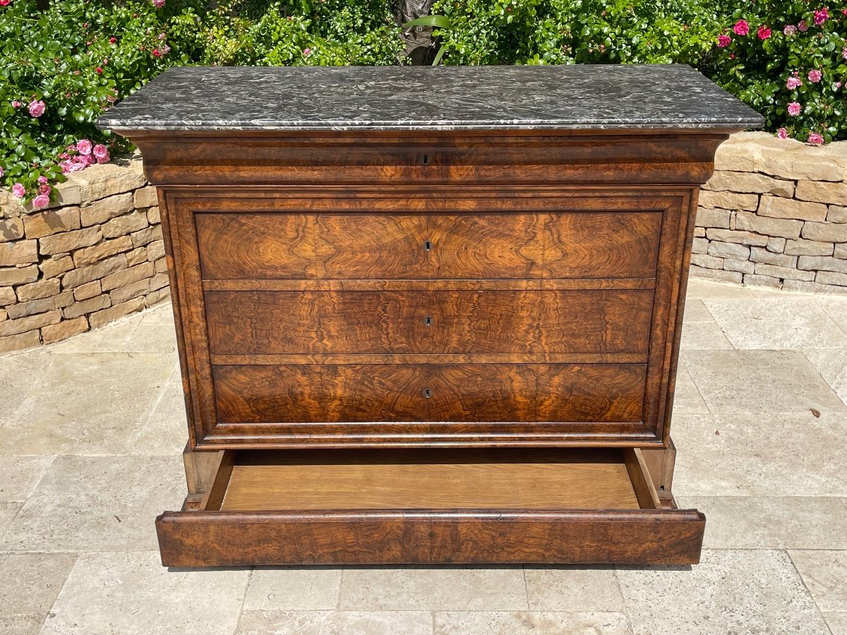 Commode Et Secrétaire Louis Philippe -photo-5