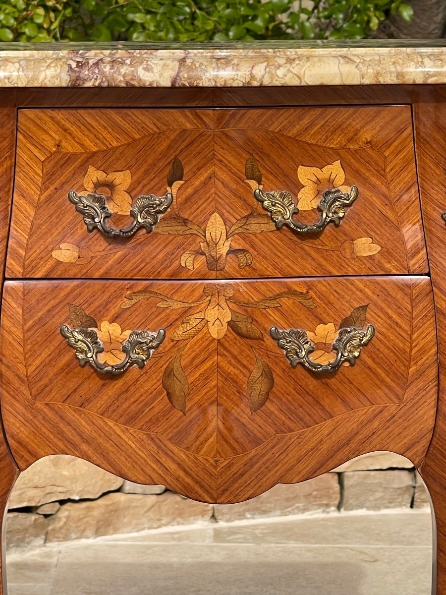 Bedside Tables - Marquetry Night Table-photo-3