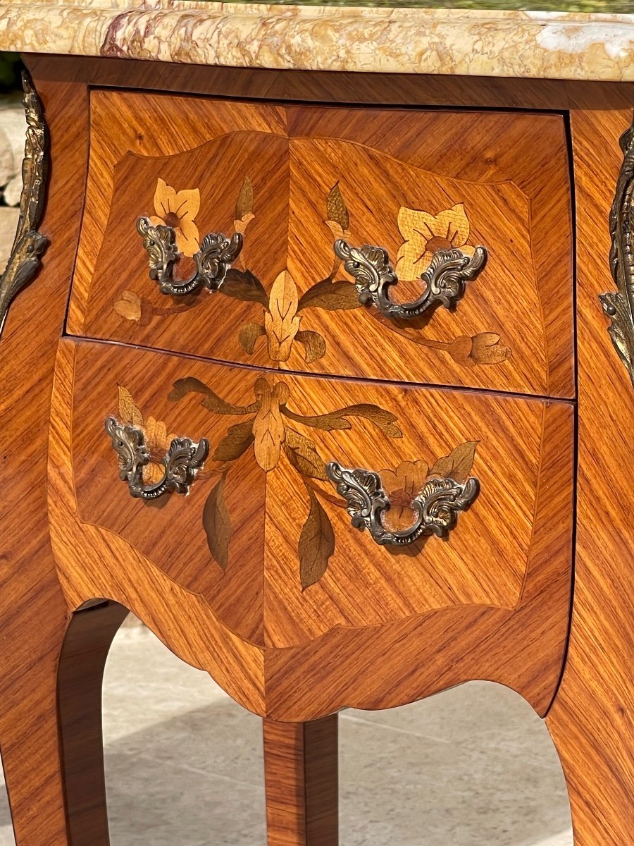 Bedside Tables - Marquetry Night Table-photo-4