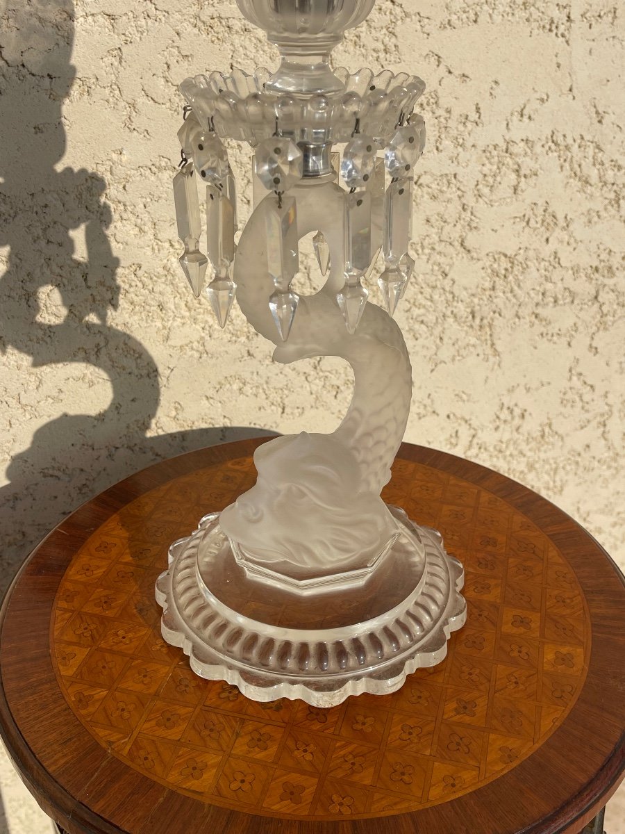 Lampe Baccarat - Photophore Baccarat -photo-2