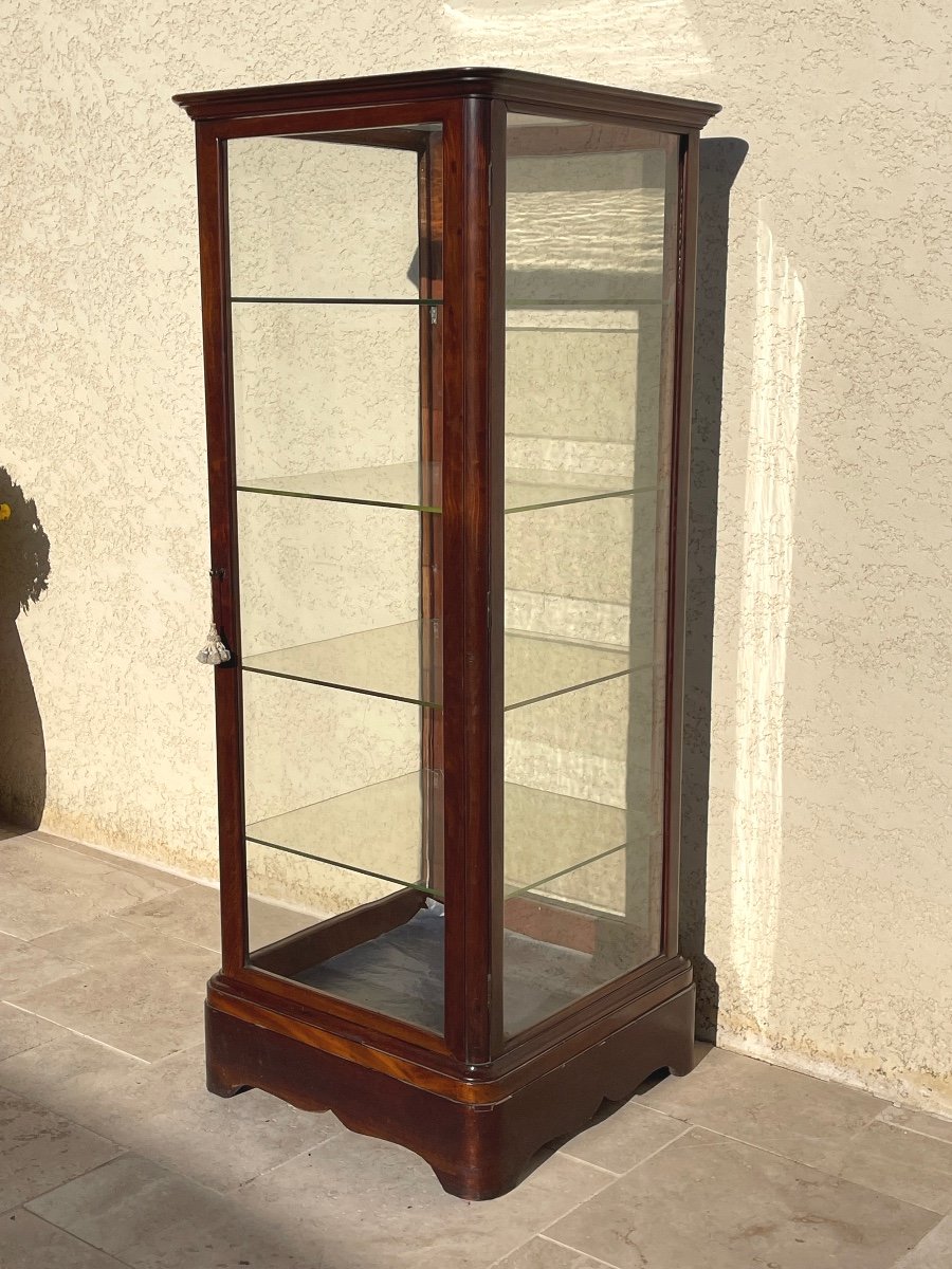 Mahogany Display Cabinet 