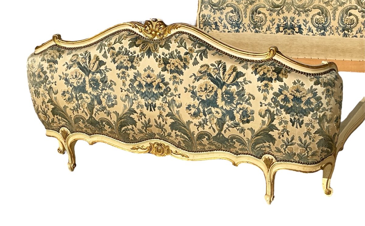 Louis XV Style Basket Bed-photo-4