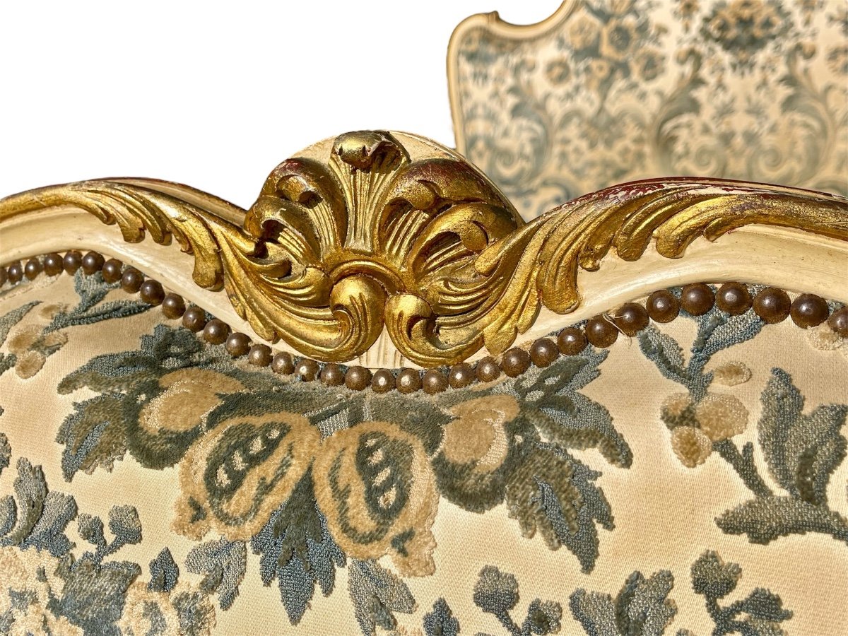 Louis XV Style Basket Bed-photo-7