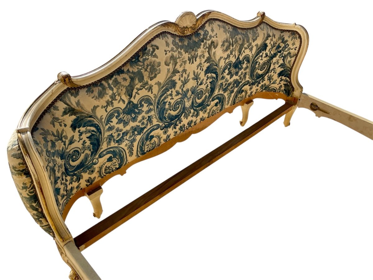 Louis XV Style Basket Bed-photo-8