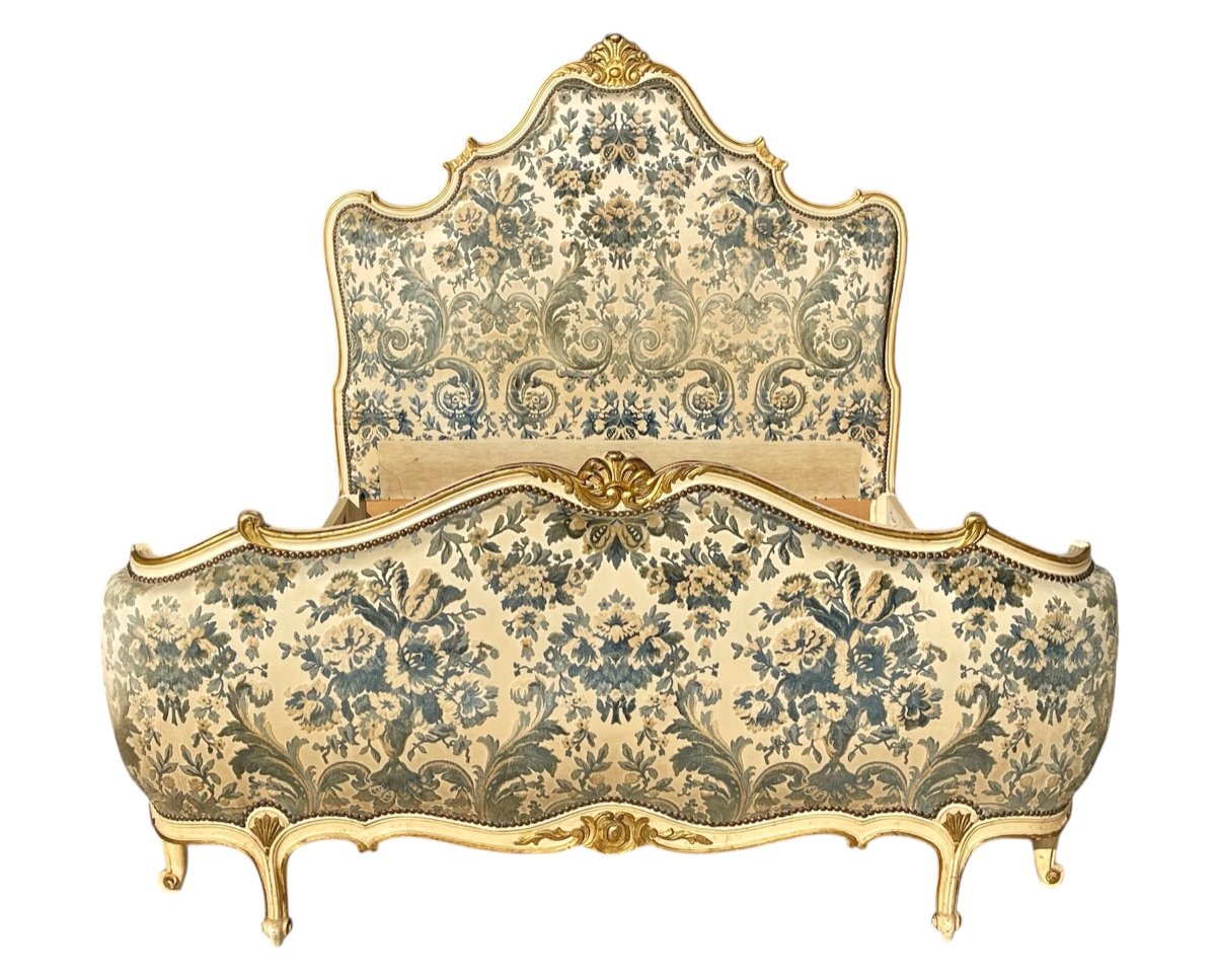 Louis XV Style Basket Bed