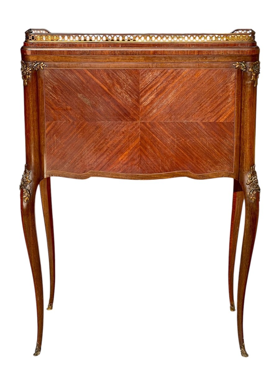 François Linke - Louis XV Style Dos d'âne Desk-photo-8