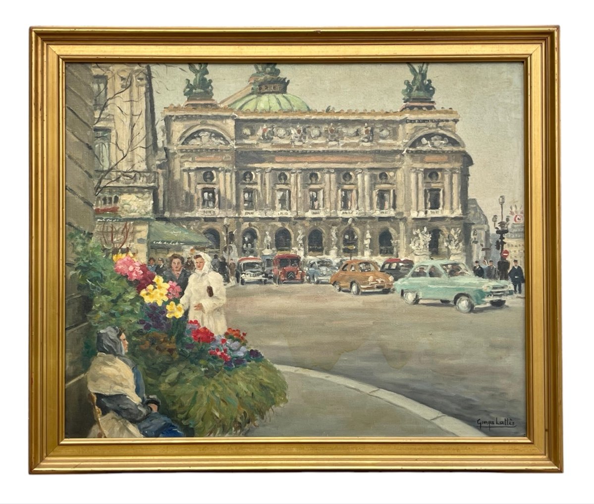 Georges Lattès - Paris, Place De l'Opéra 