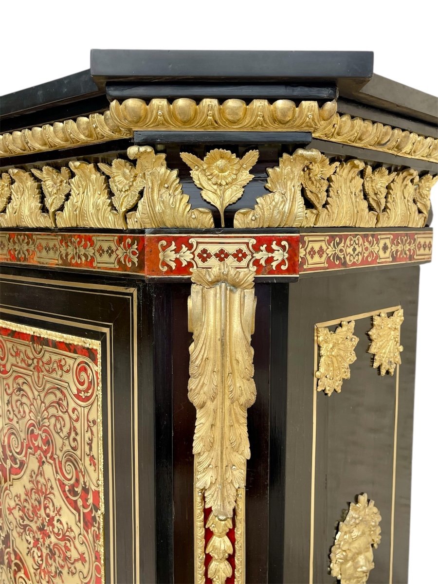 Napoleon III Buffet In Boulle Marquetry-photo-4