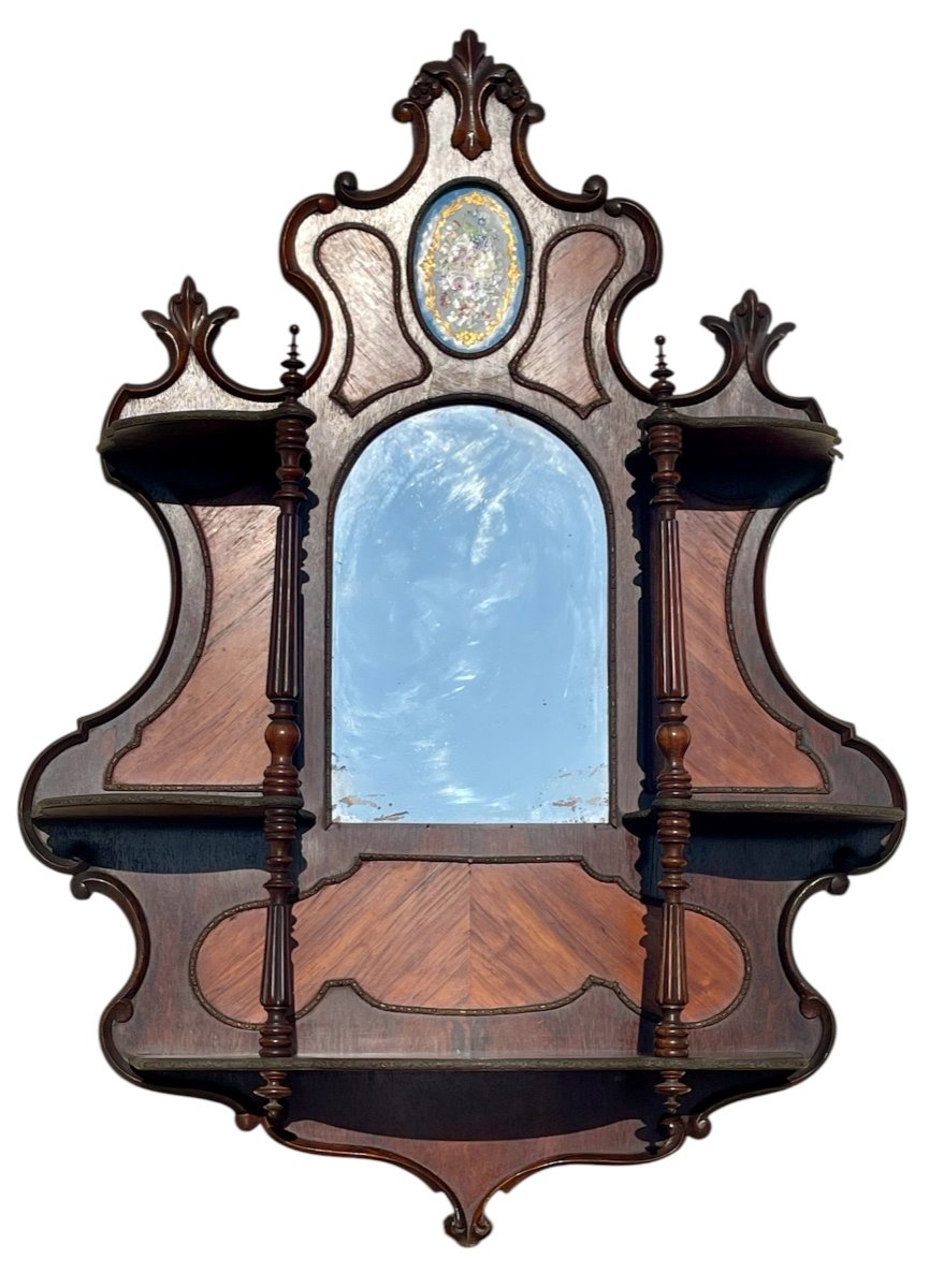 Napoleon III Rosewood Wall Shelf -photo-3