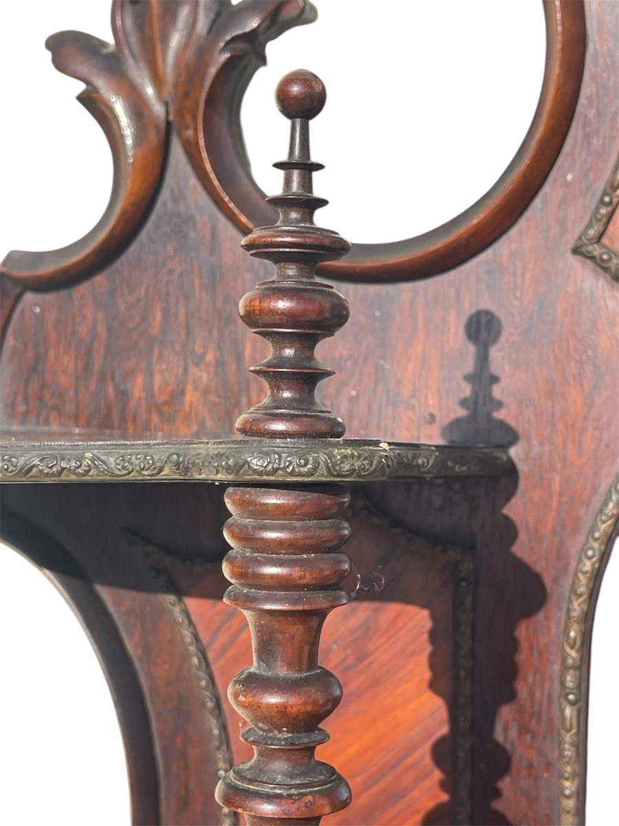 Napoleon III Rosewood Wall Shelf -photo-1