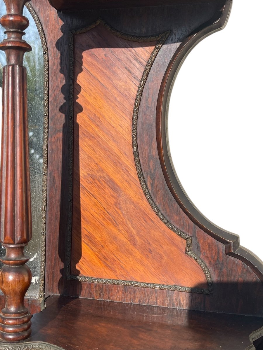 Napoleon III Rosewood Wall Shelf -photo-6