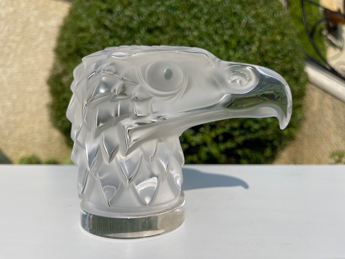 Lalique - Crystal Eagle Head-photo-2